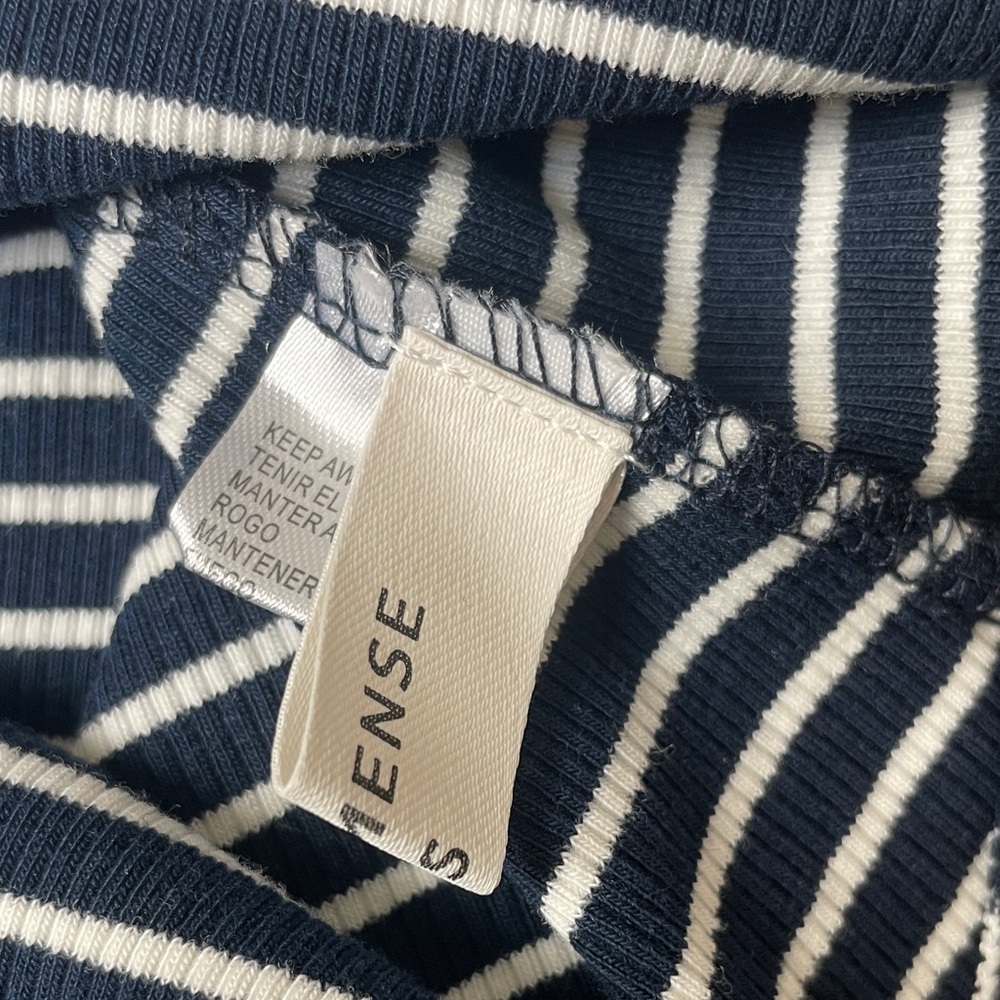 COMMENSE Striped Bodysuit - Picture 8 of 8